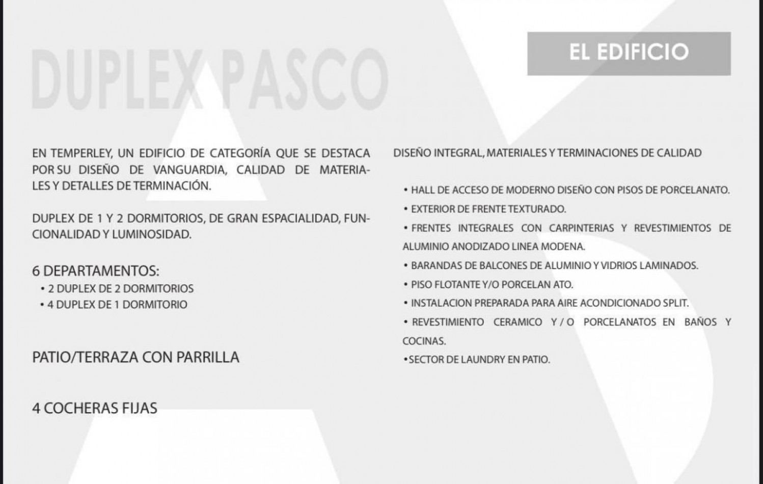 Departamentos con Patio y Parrilla un Ambiente con Dormitorio en Entrepiso