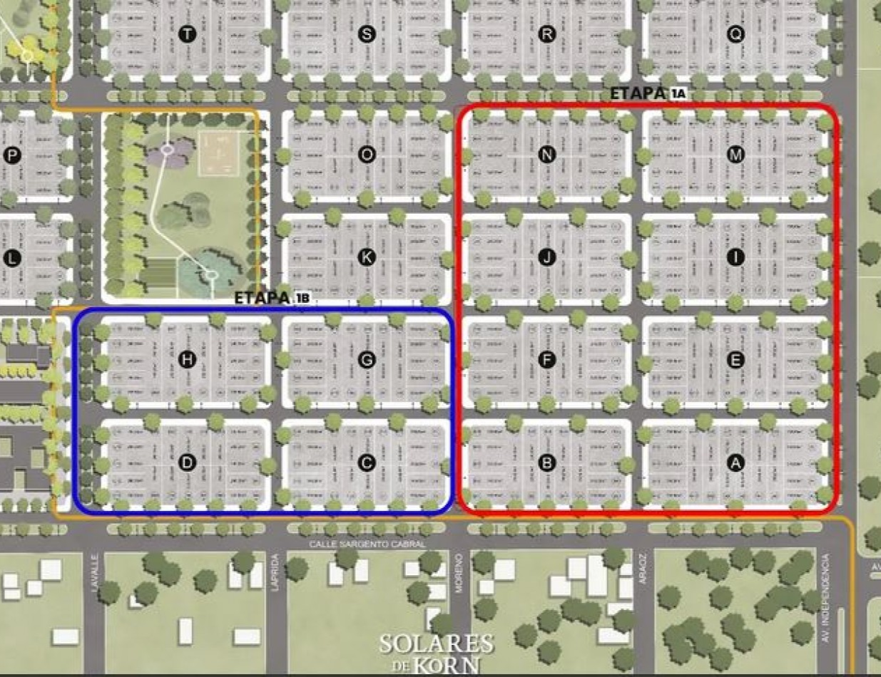 Venta Lote barrio privado Solares De Korn
