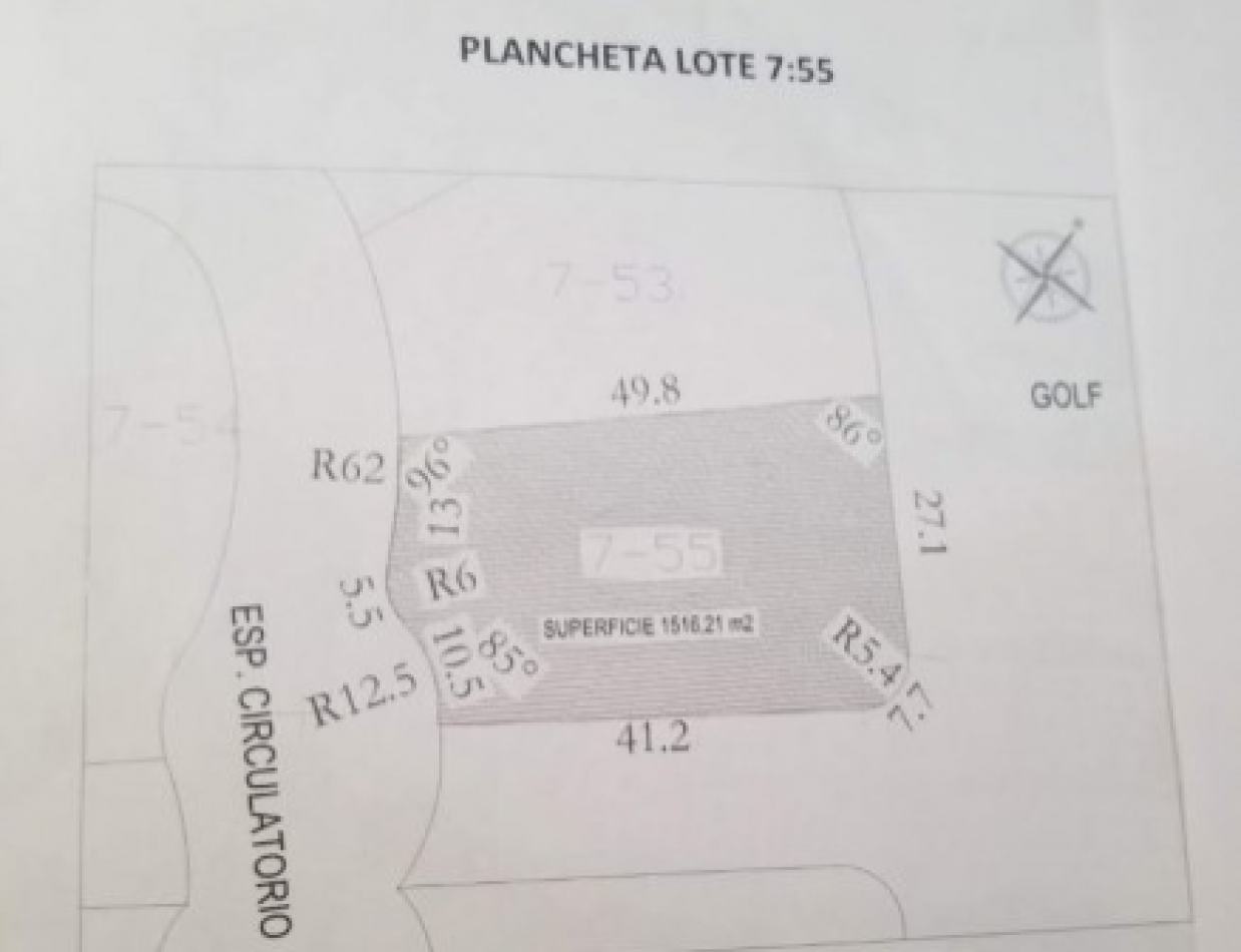 LOTE 1500M2 CON EXCELENTE ORIENTACION BARRIO SAN ELISEO